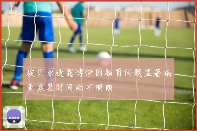 埃贝尔透露博伊因肠胃问题显著减重康复时间尚不明朗